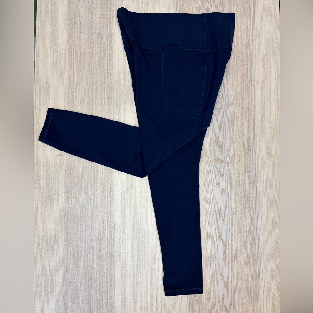Salutation Stash High Rise Legging Navy size Large - Picture 2 of 8